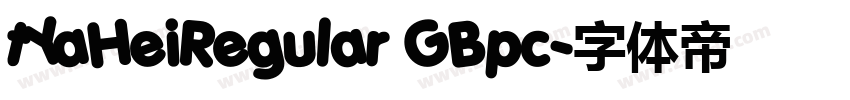 tYaHeiRegular GBpc字体转换